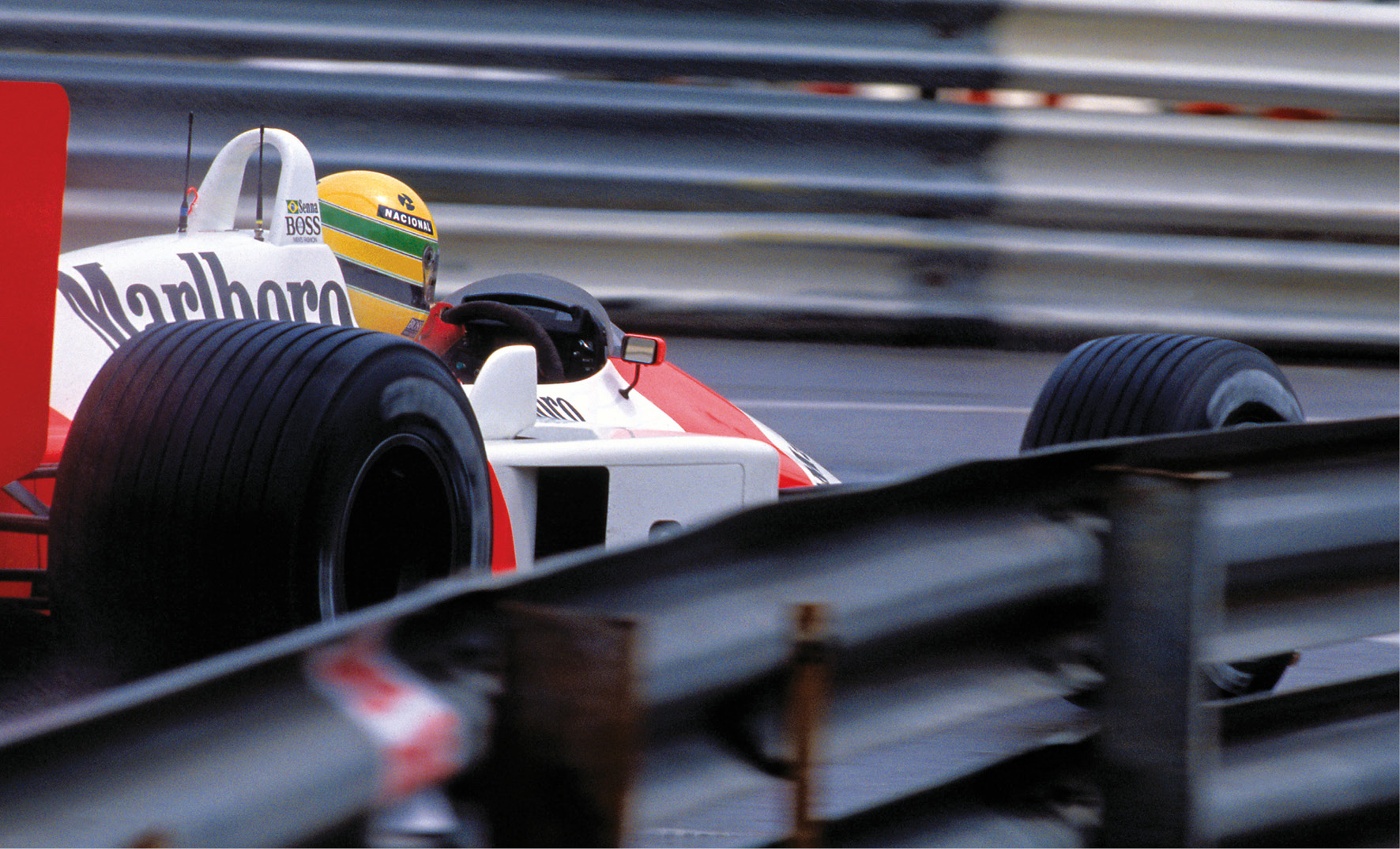 Monaco 1988, when Senna felt he had absolutely nothing left to give –a sensation he’d never felt before