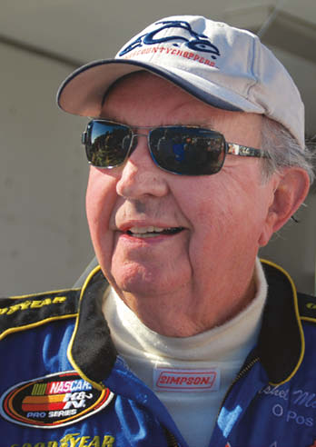 McGriff made history last year, starting a NASCAR race at the age of 90