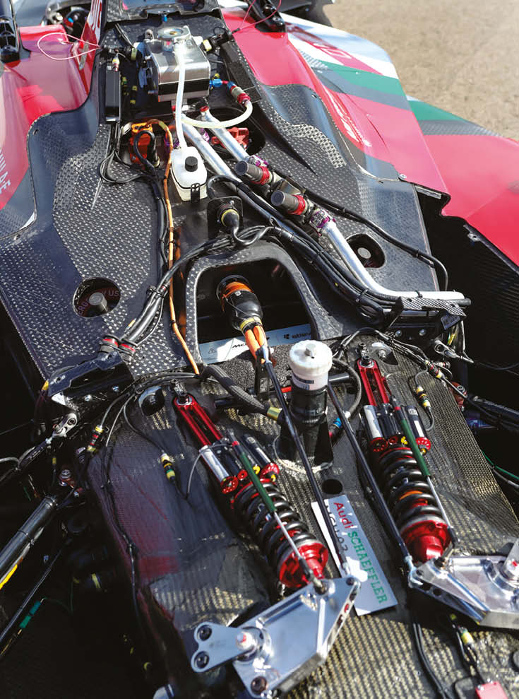 Powertrain capable of lasting full race without car swap is biggest change beneath the skin