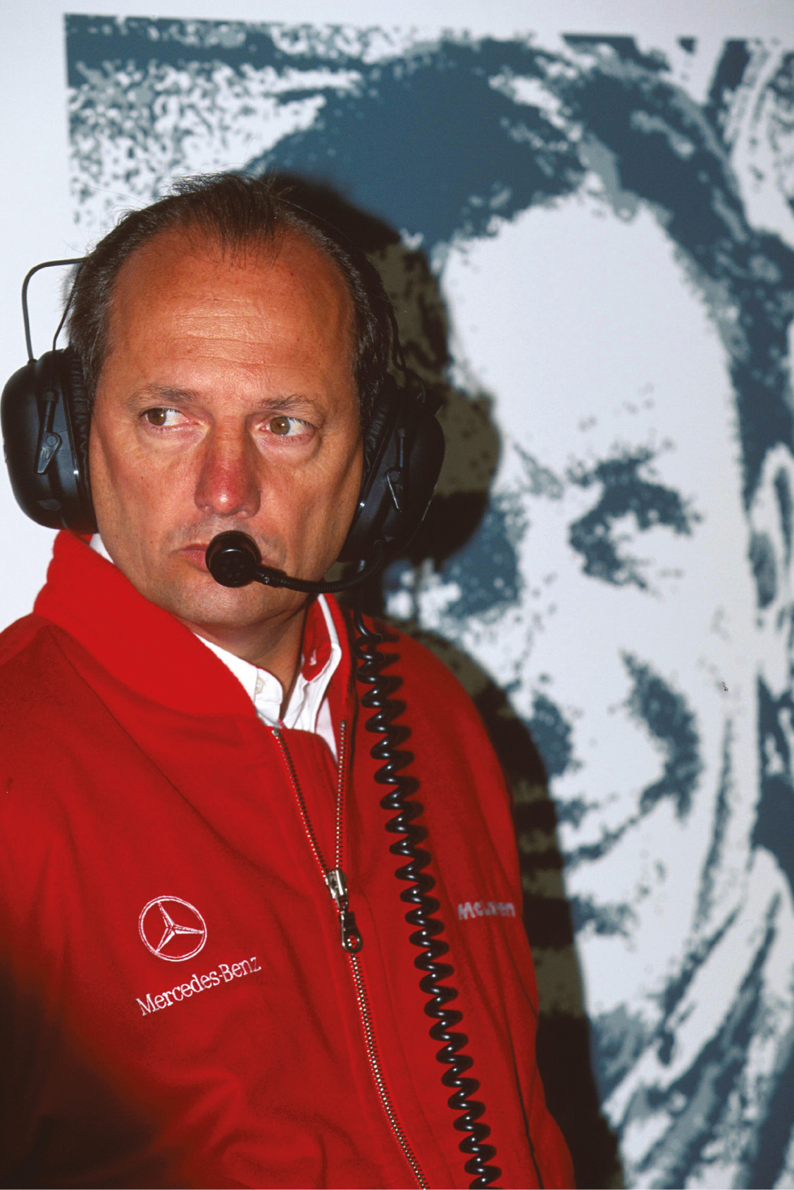 In the shadow of Bruce: Ron Dennis was a man under pressure during the 1995 season, as the team slumped down the pecking order.