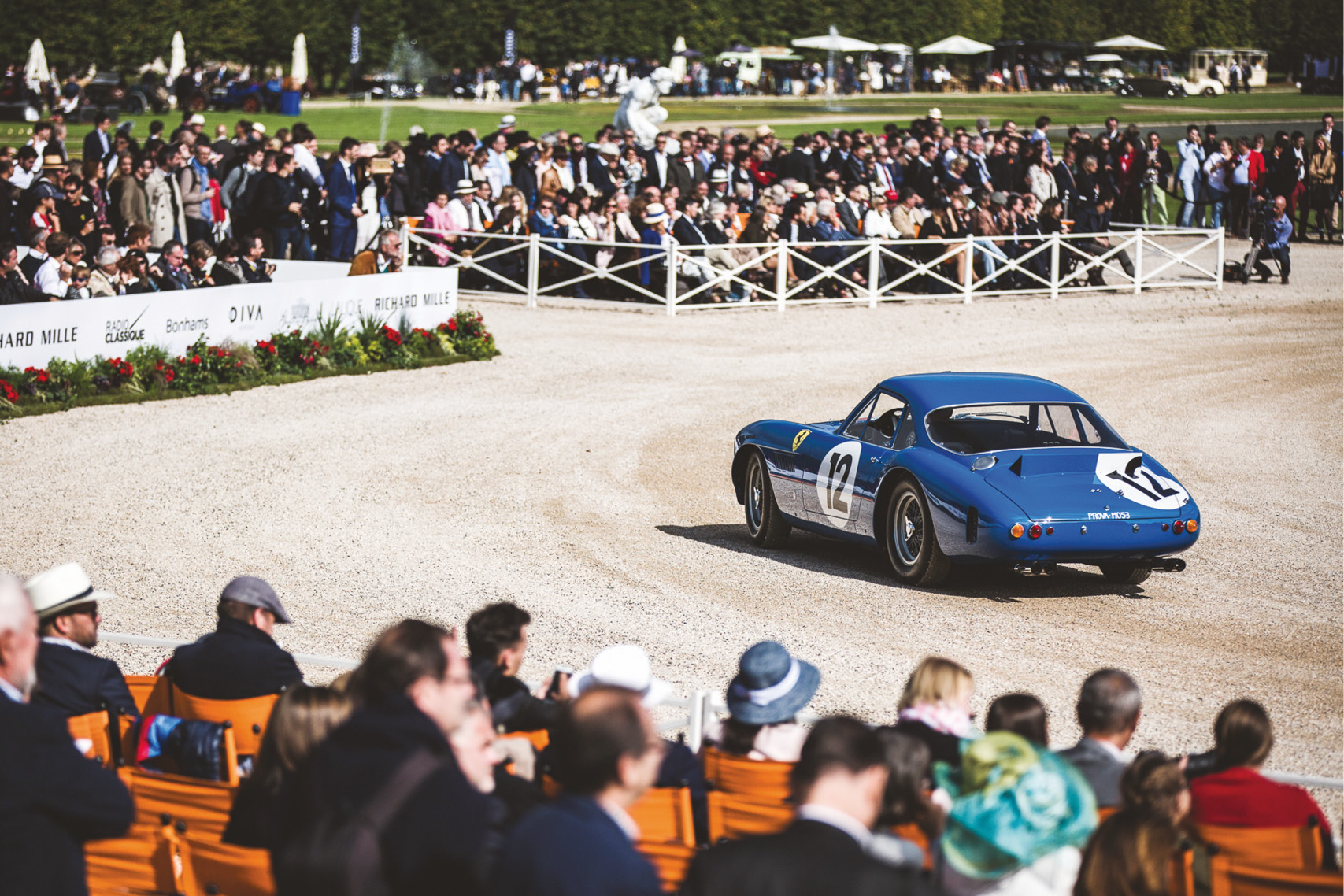 Chantilly is one of the most glamorous events on the concours circuit