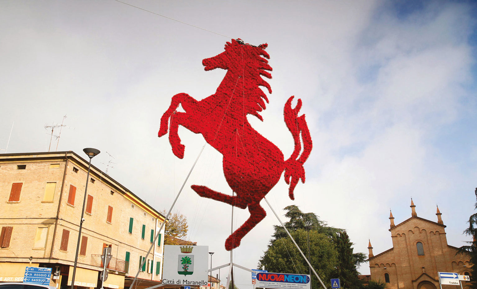 Maranello is a must-visit place for the Ferrari fan, with its test track and museum