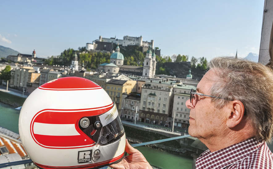 Roland’s recovered helmet