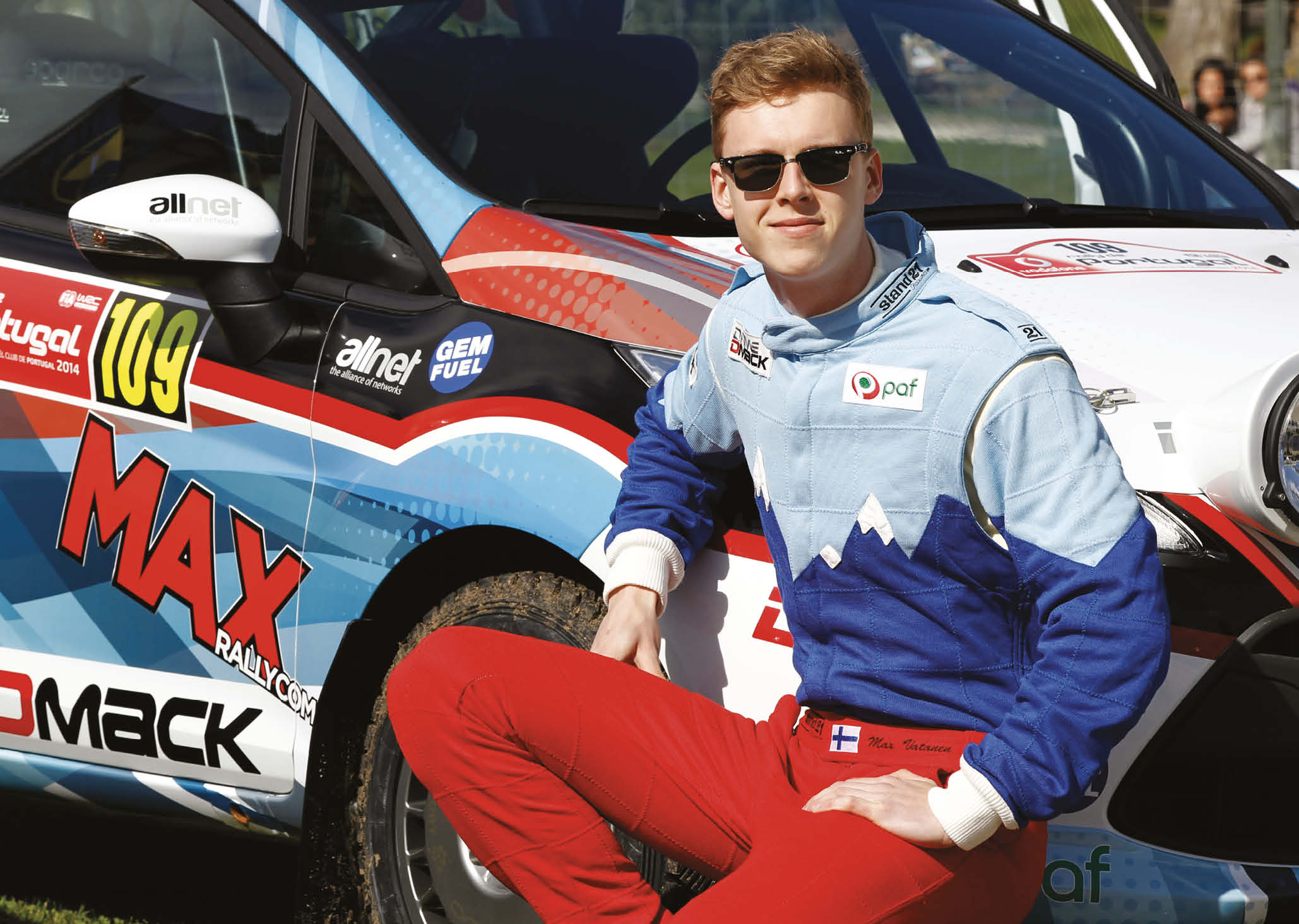 Max, has competed in WRC2 and also in the Drive DMACK Trophy series for Ford Fiesta R2s