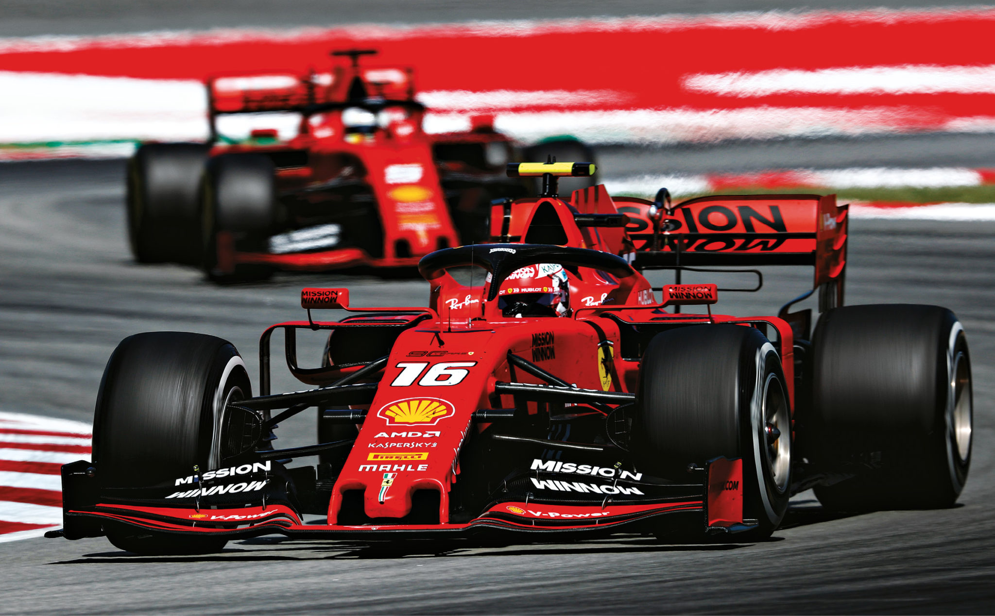 The pain in Spain: Leclerc leads Vettel, but Ferrari never came close to challenging Mercedes