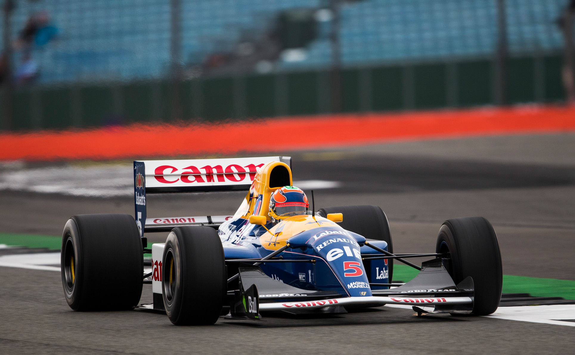 Karun Chandhok has driven many different types of car around Silverstone, including an HRT F1 car and this Williams FW14B