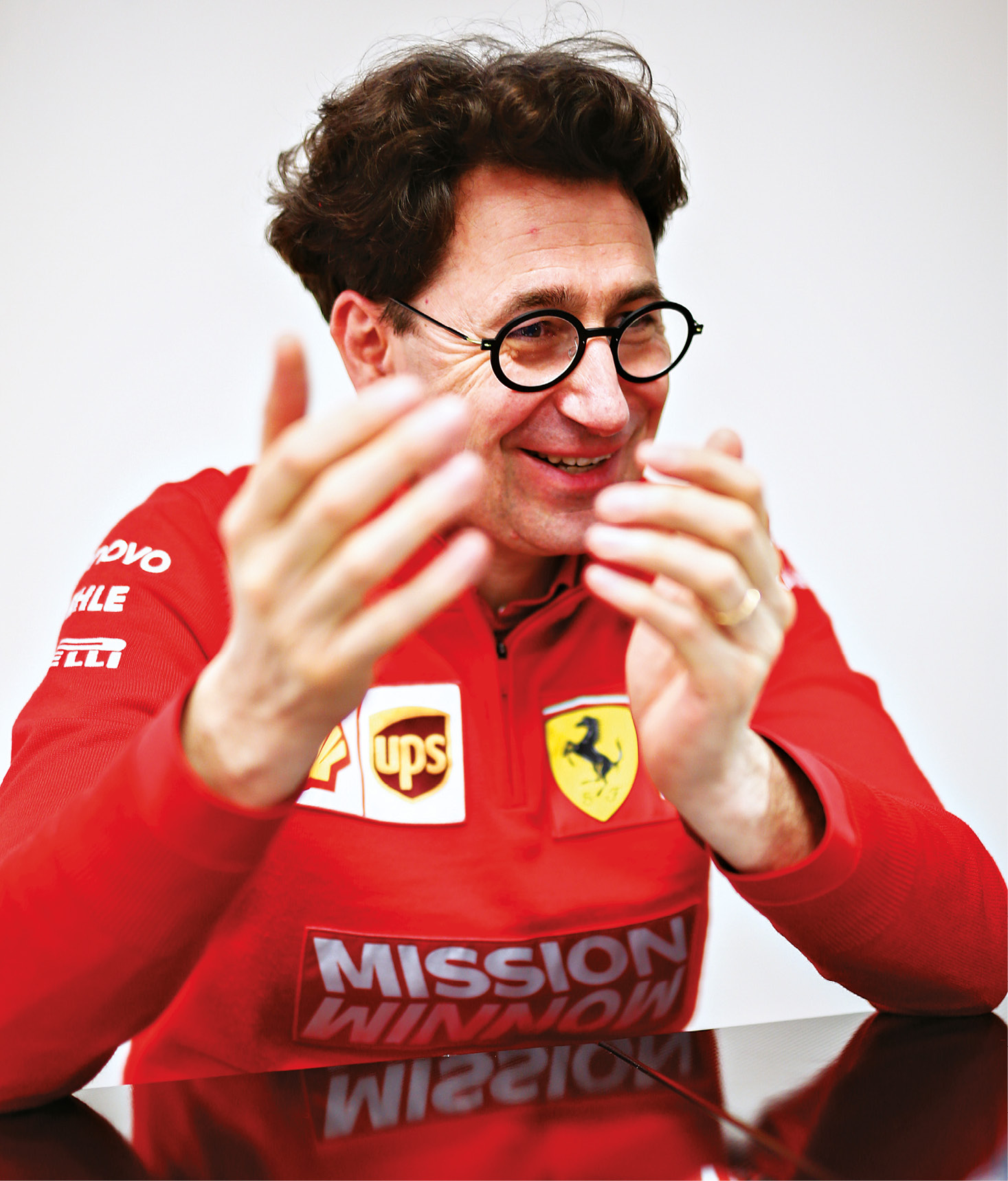 Binotto occupied various roles at Ferrari before becoming team principal, having started with the engine division in 1995