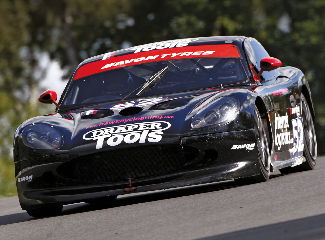 Dean Hawkey in the Team Osborne Racing Ginetta G50 at Brands Hatch in 2010, his one round of the series