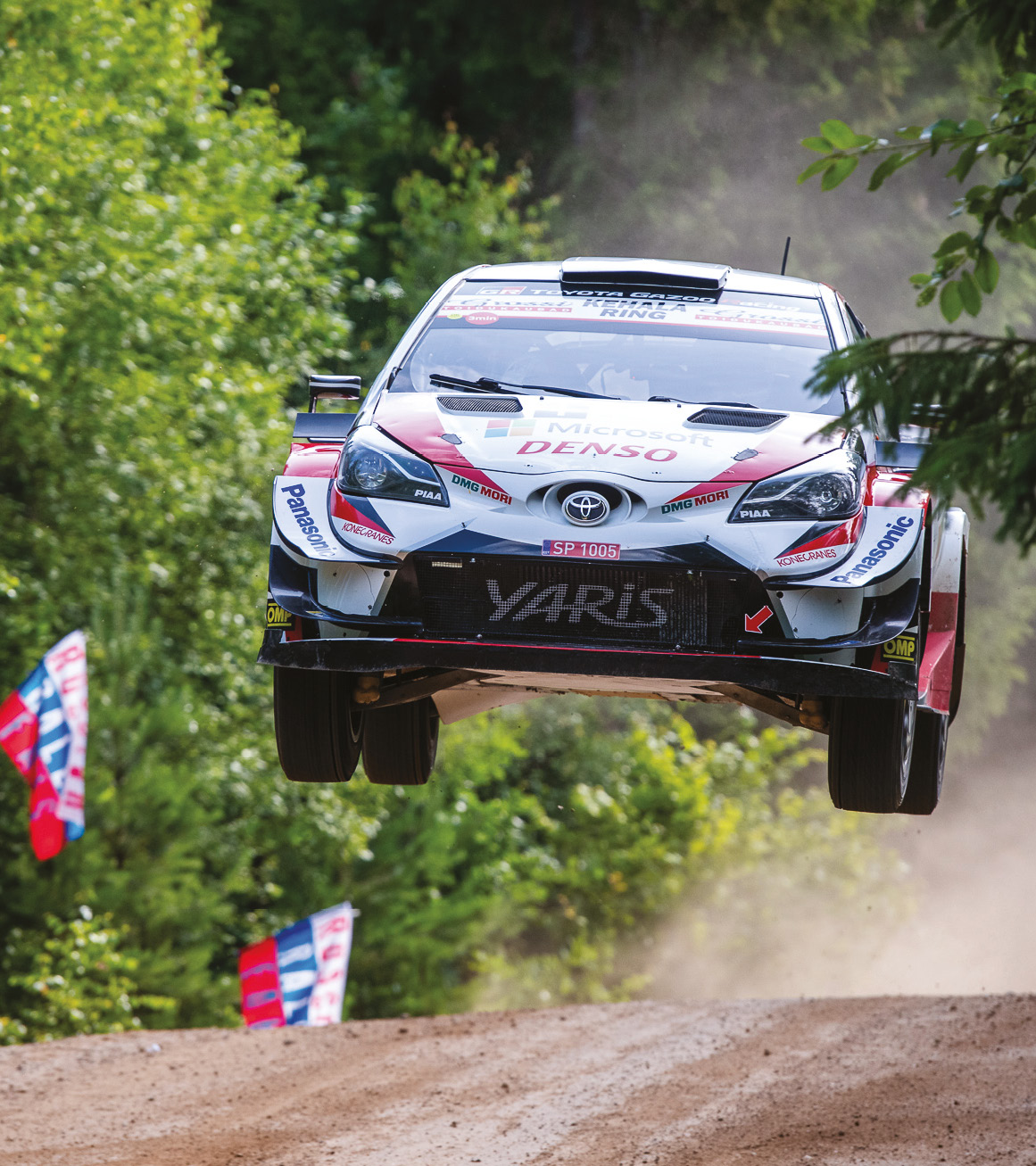 Tanak shone on home ground, as Toyota was one of a bevy of factory teams to enter the Estonian event