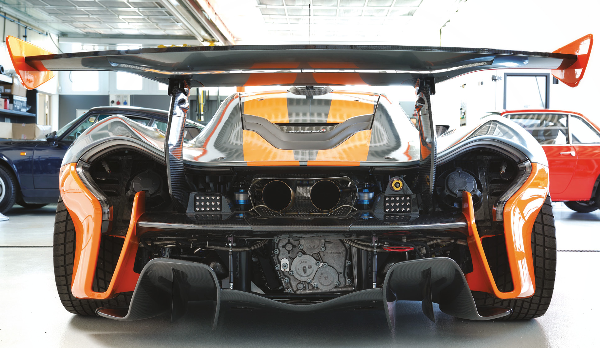 A cocktail of carbon and aero sophistication, this is chassis number 10 of the 58 P1 GTRs McLaren made