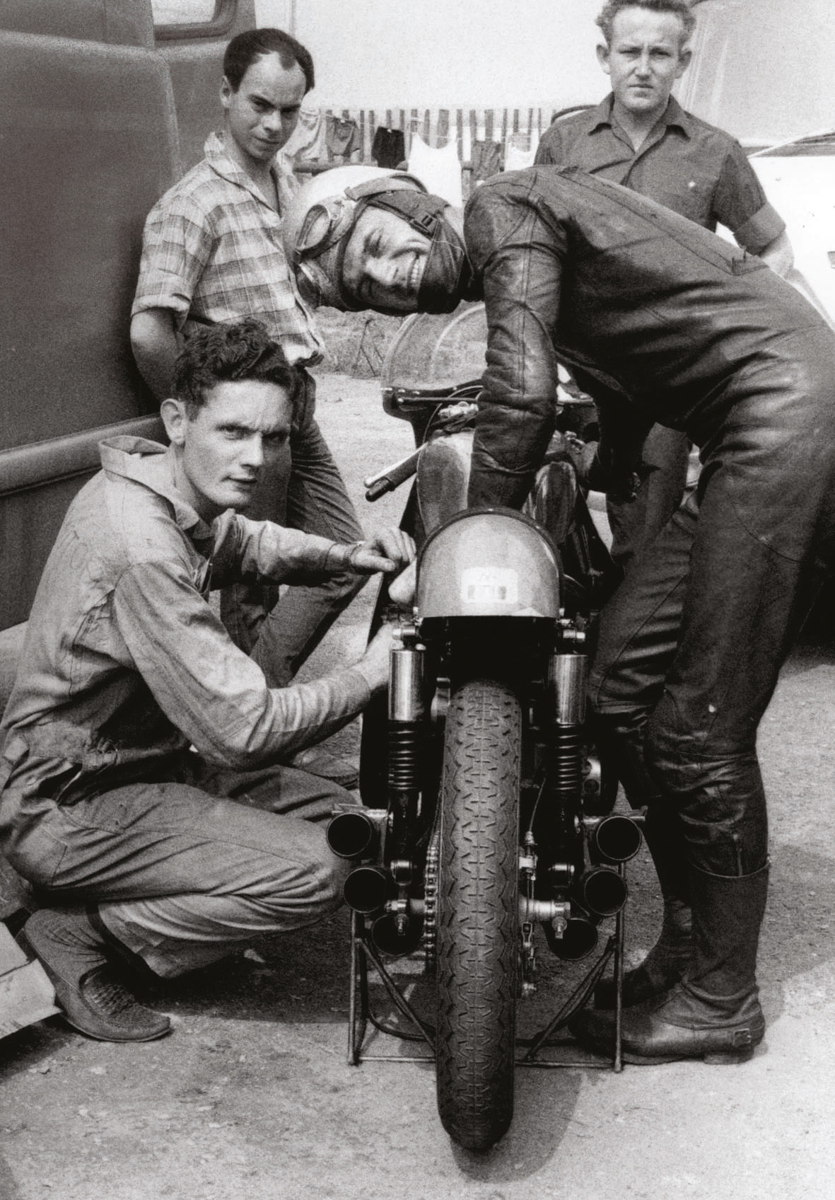Jim Redman was instrumental in the test and development of Honda’s 250cc six. He retired after being injured in a crash at Belgium in 1966