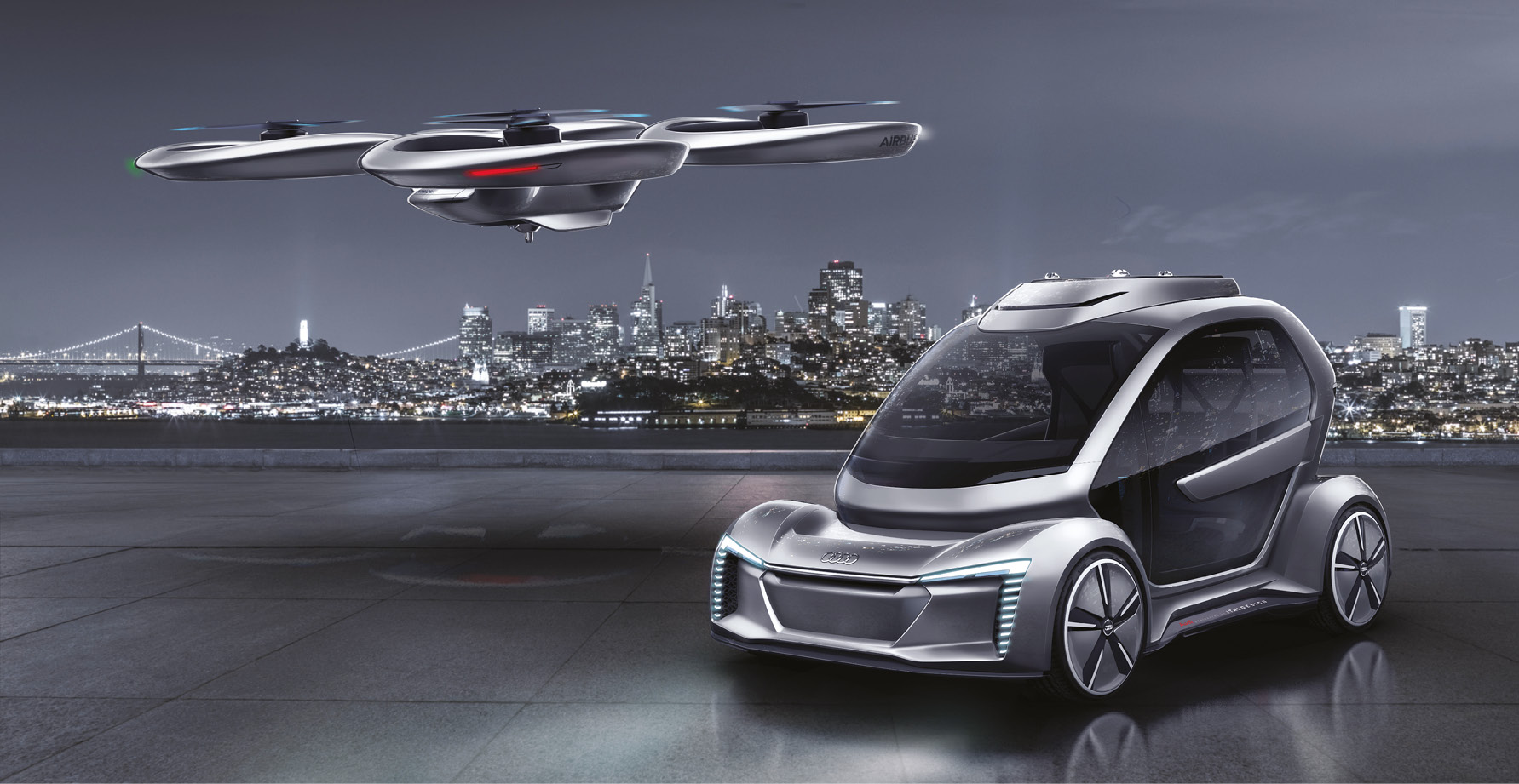 Autonomous, electric, compact, and it can fly: is Audi’s Pop.Up Next the future of commuting?