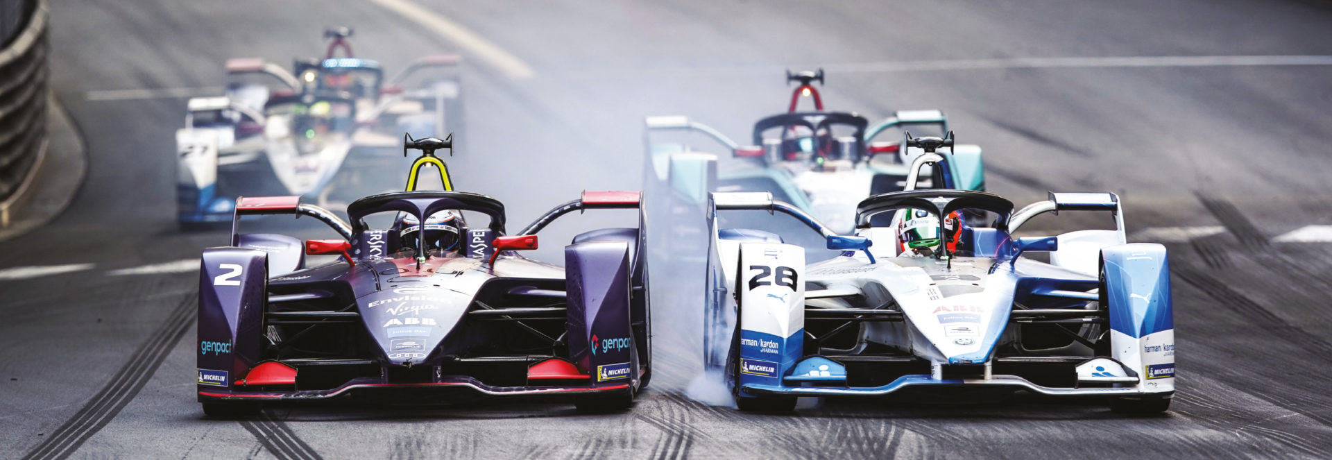 Formula E already boasts a strong manufacturer presence, with DS Virgin (left) and BMW two star teams