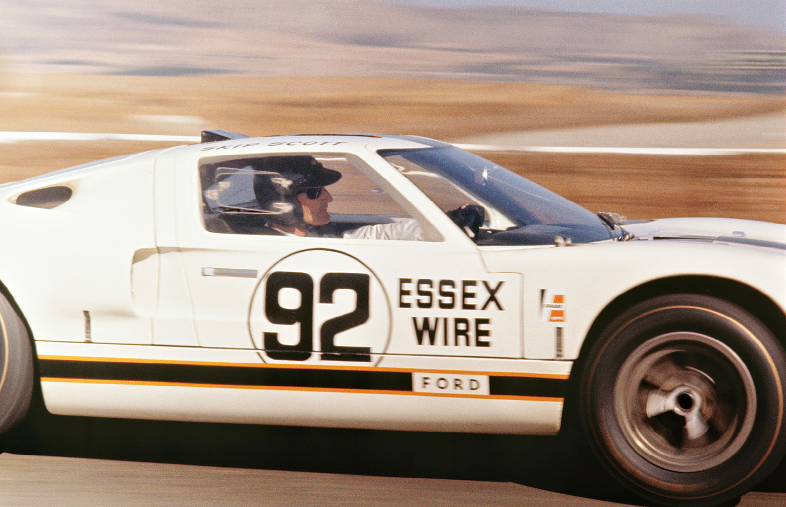 Having won with smaller-capacity cars, Miles found himself as a key part to Shelby and Ford’s GT40 programme