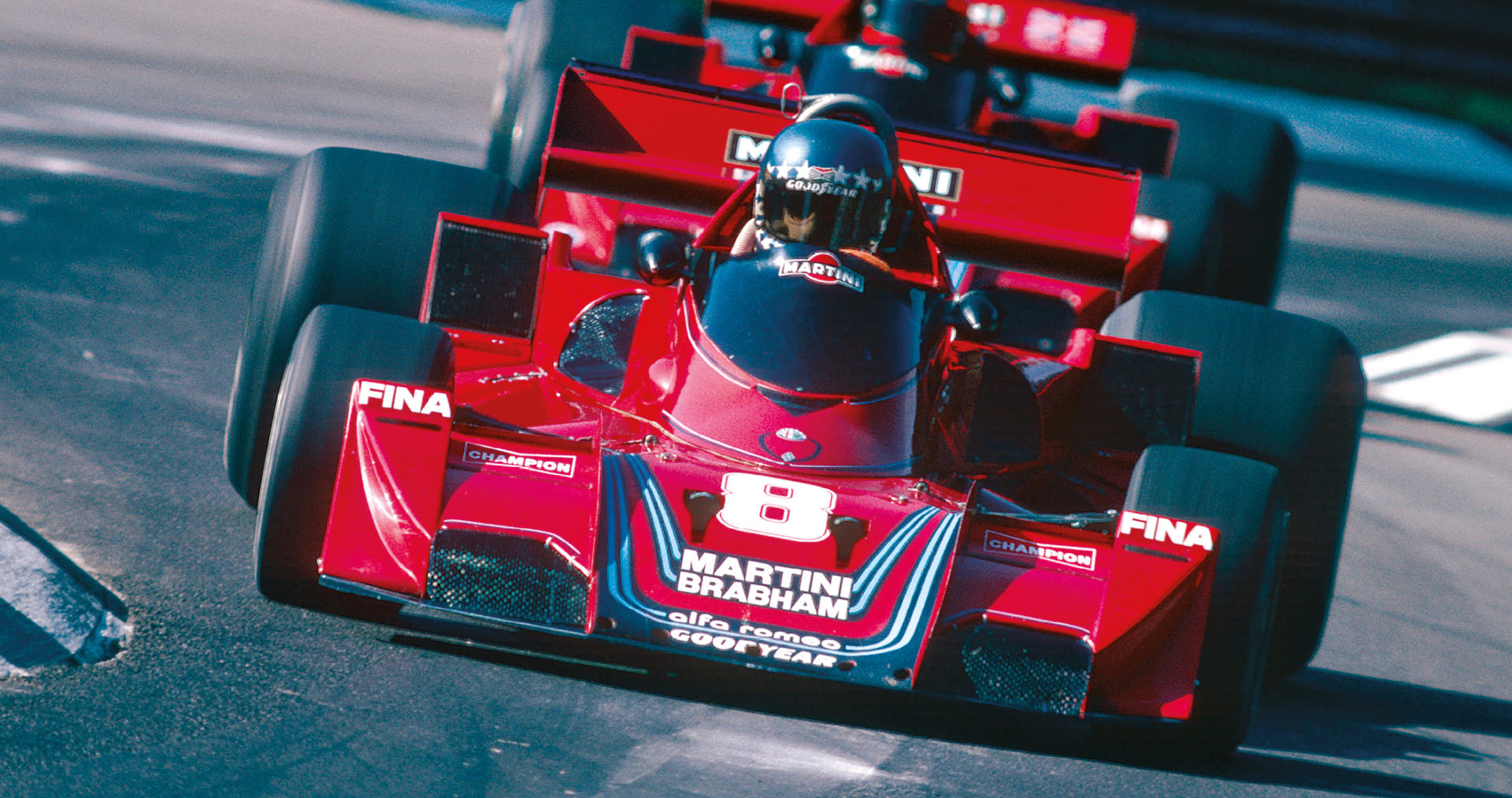 Stuck’s best F1 season came with the Brabham-Alfa Romeo team in 1977, when he scored two podium finishes.