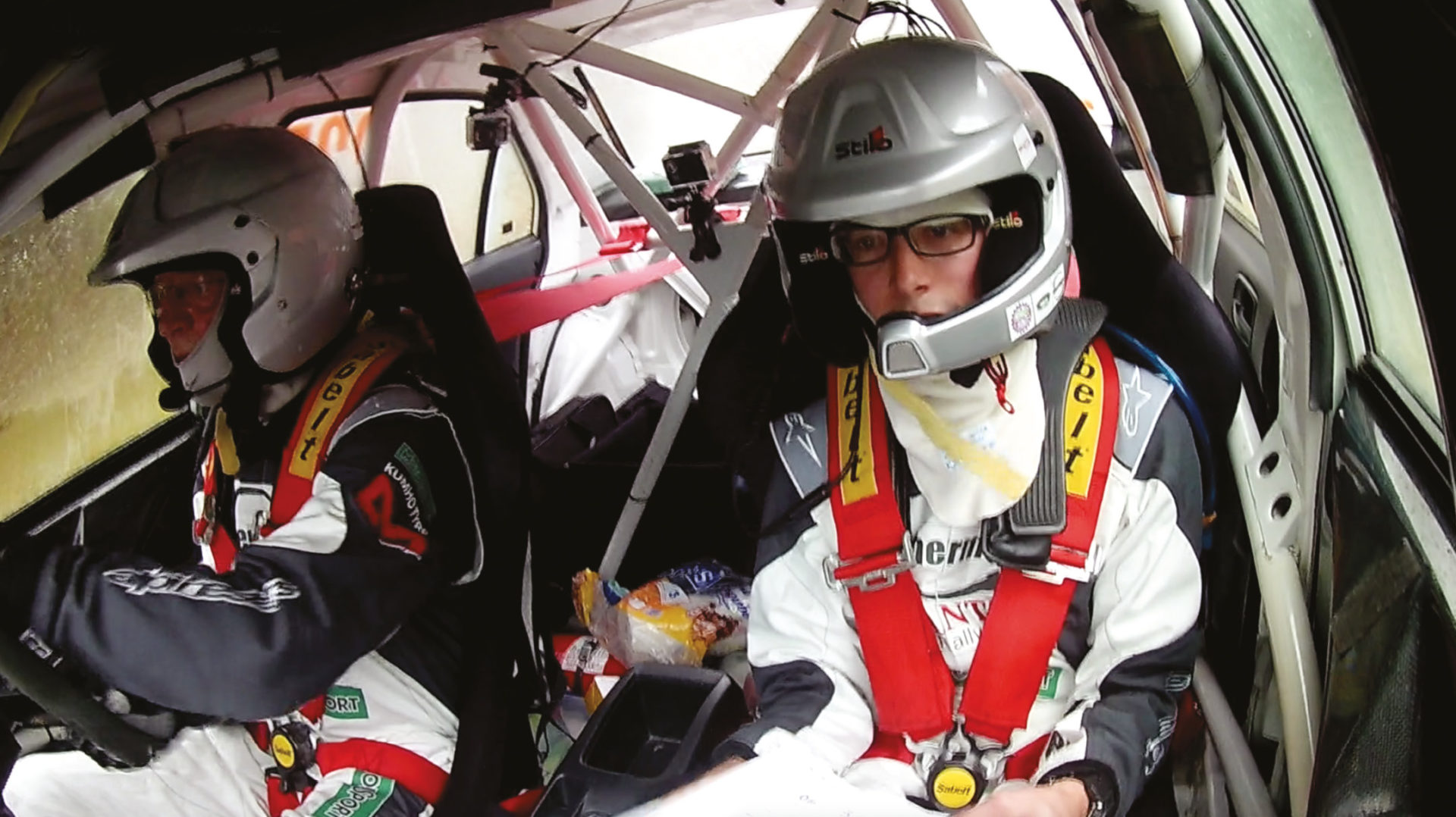 Tobin had never rallied before, so Rally GB was a steep learning curve for our rookie navigator