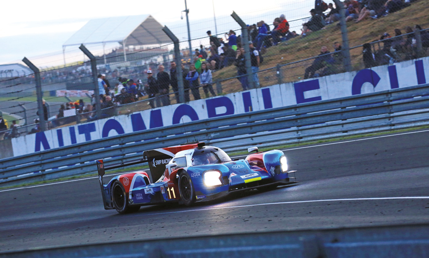 At Le Mans with the SMP LMP2 team