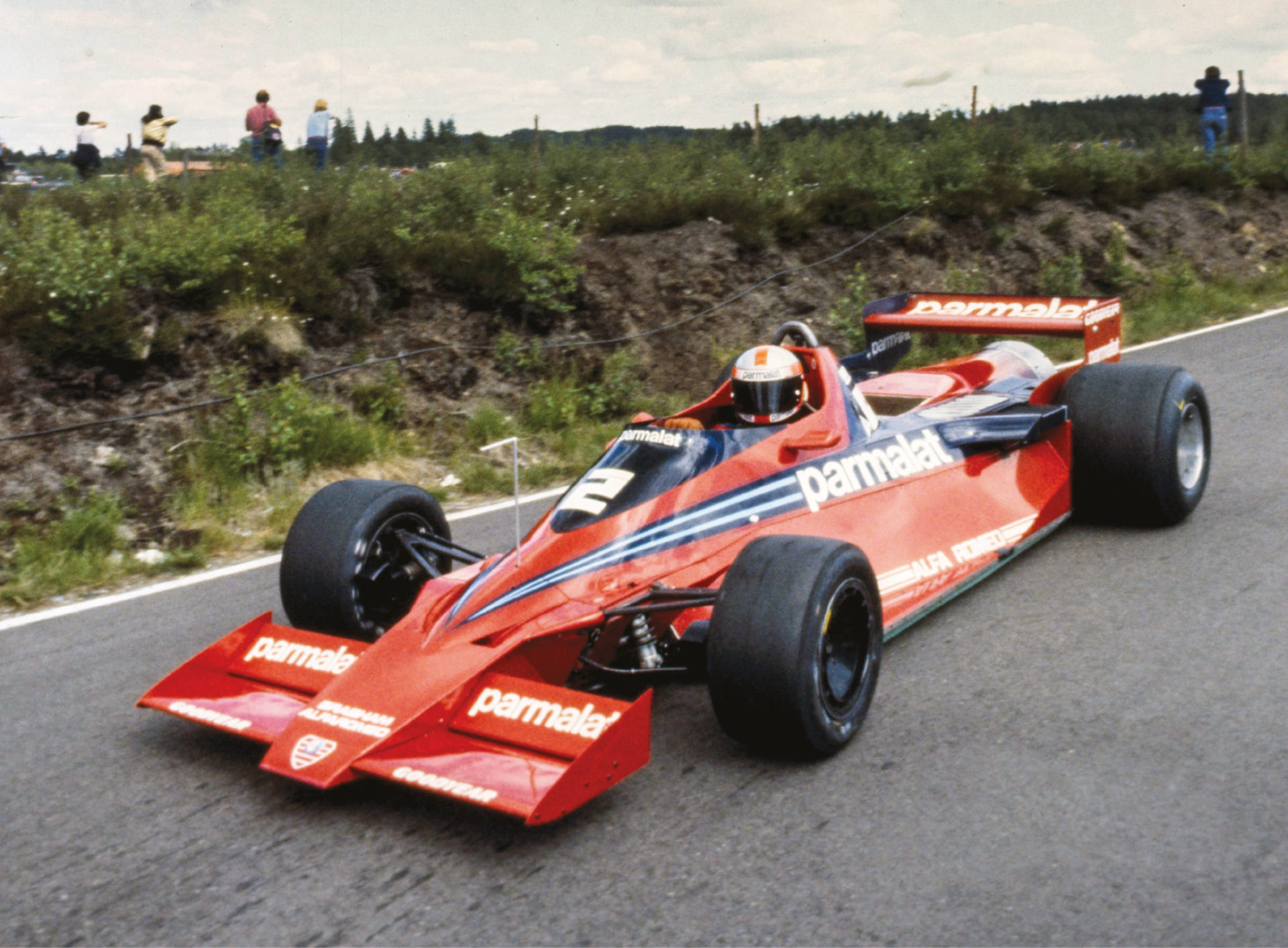 The BT46B ‘fan car’ was just one of Gordon Murray’s ingenious creations for Brabham. He also created the adaptive suspension for the 1981 BT49C that outfoxed the paddock