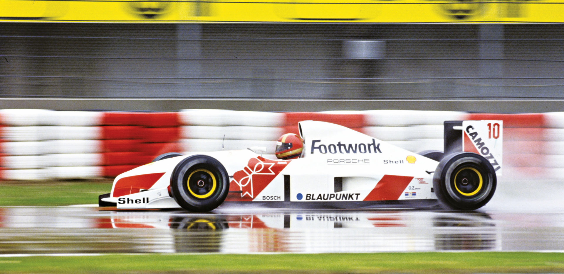 Caffi joined Footwork amid big promises of Porsche engines, but sadly it fell flat after 1991