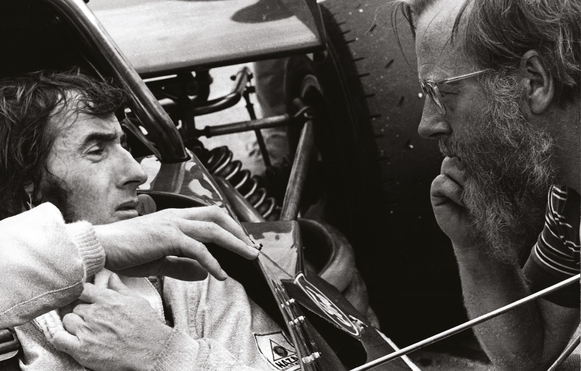 There was mutual respect between Sir Jackie Stewart and Denis Jenkinson, but there were also very public disagreements