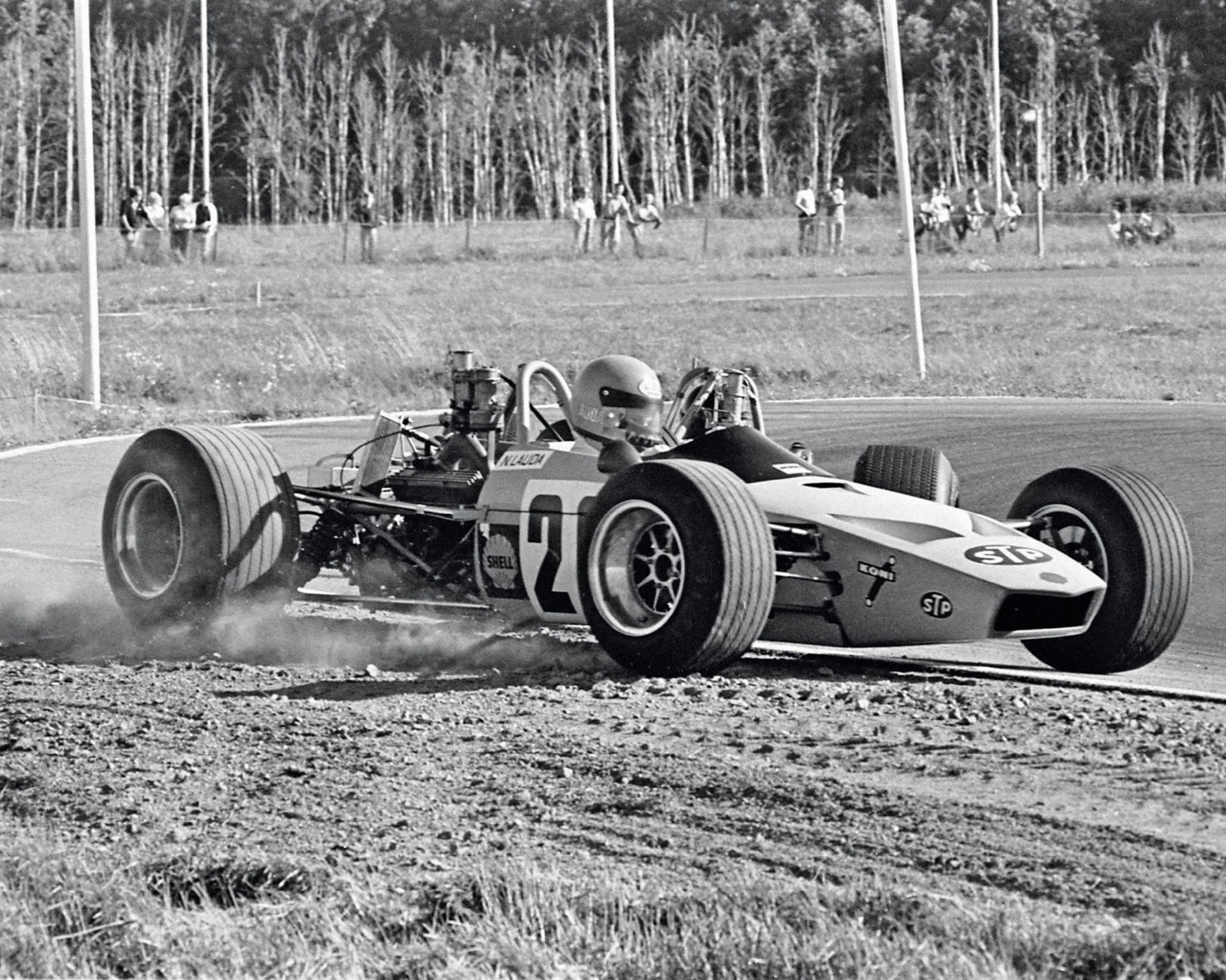 Formula 3 in 1970 wasn’t an easy season for the young Lauda, who struggled to make an impact with the un-winged McNamara chassis