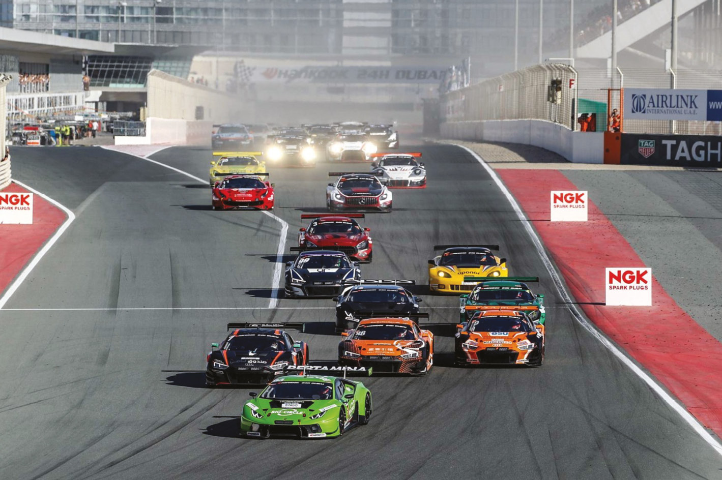 The GT season is only just getting underway in Dubai